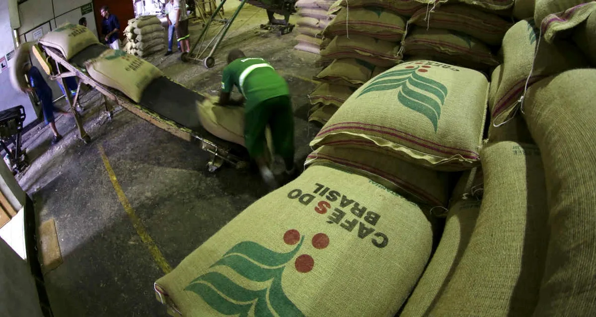 Exportação de café do Brasil salta no início de setembro; embarque de petróleo também dispara
