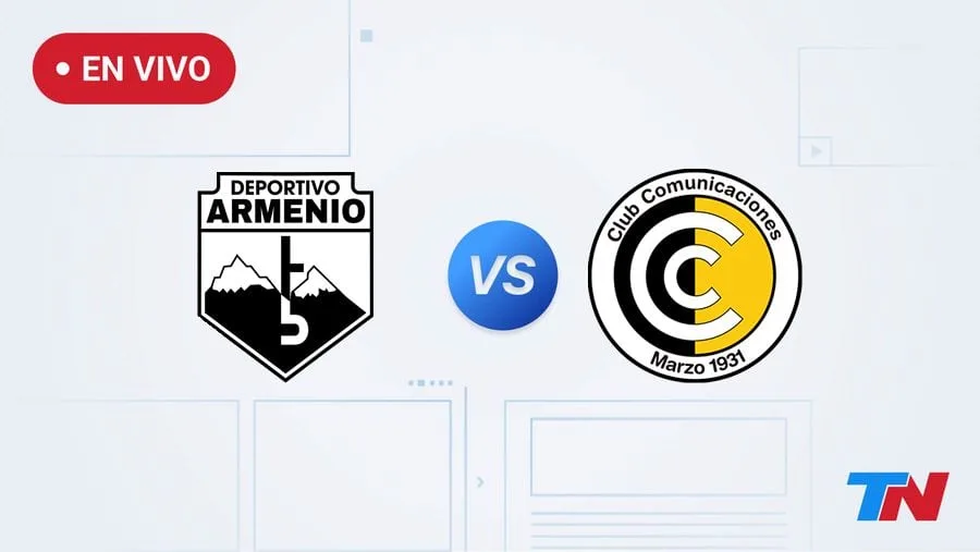 Armenio vs Comunicaciones en vivo por la fecha 39 de la Primera División B: hora, dónde ver y formaciones