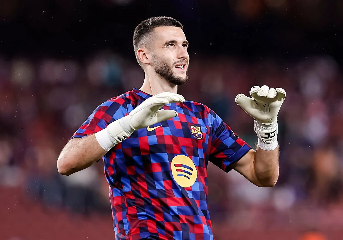 Joan García, baja para el Sevilla - Barcelona