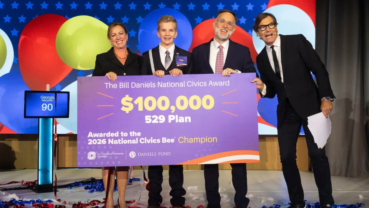 Meet Peter Daniell, ninth-grader who beat 20,000 students to win $100,000 prize