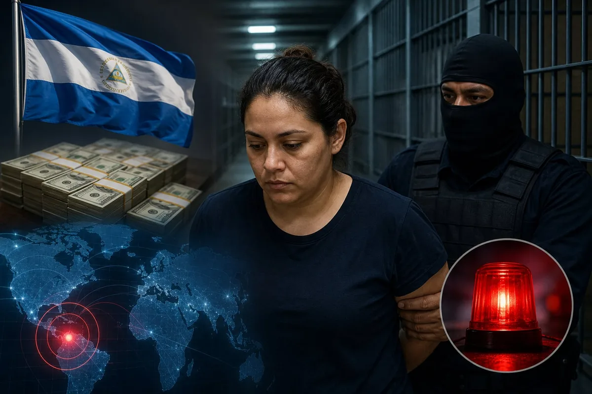 Nicaragüense es condenada a 8 años de cárcel en El Salvador por evasión de $4.2 millones y activan alerta de la Interpol