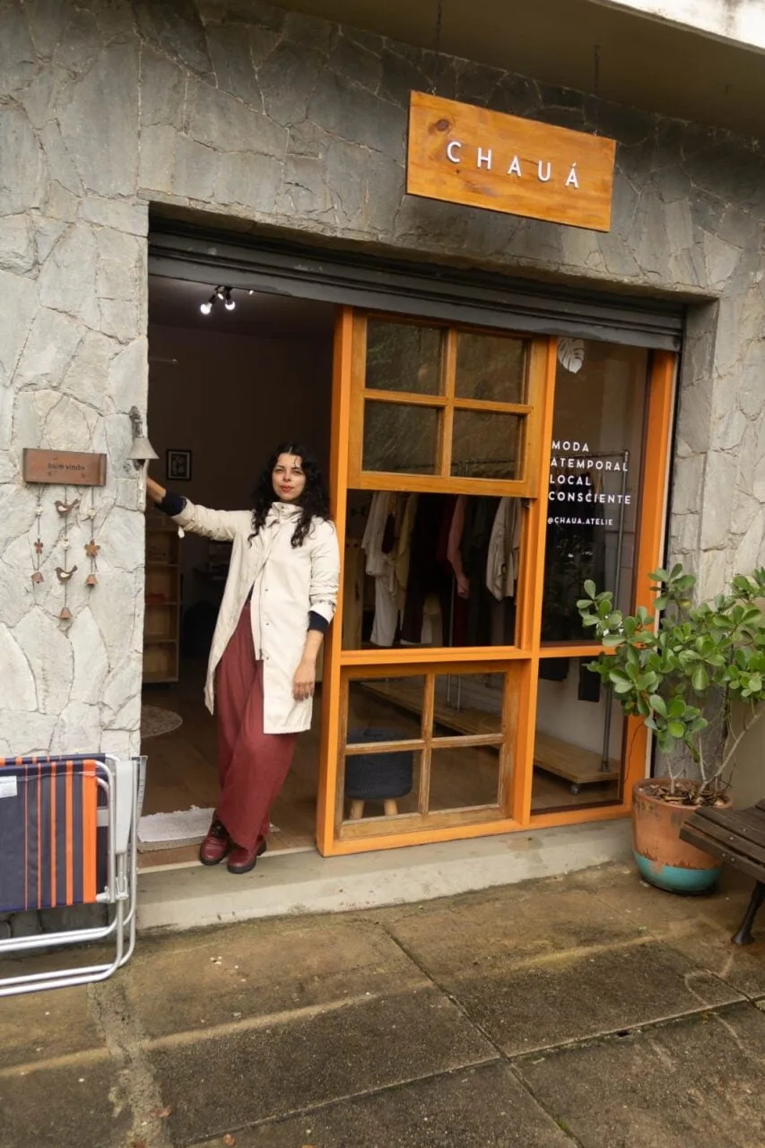 Avó costureira inspira criação de marca de moda em Curitiba; conheça a Chauá