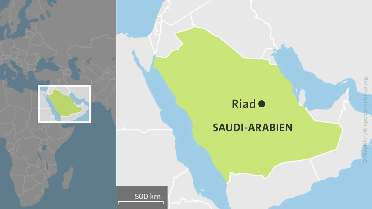 Riad erneut von Explosionen erschüttert - Abschuss von Rakete gemeldet