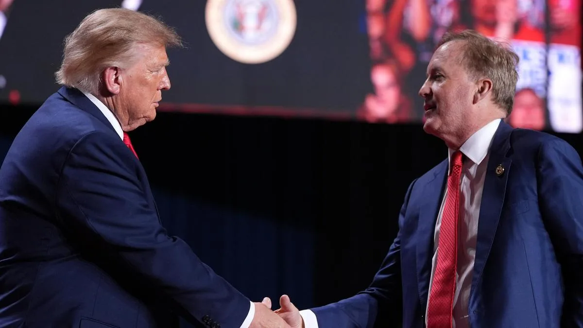 Trump interrupted by protesters as he fights to rally Texas voters behind Paxton in U.S. Senate race
