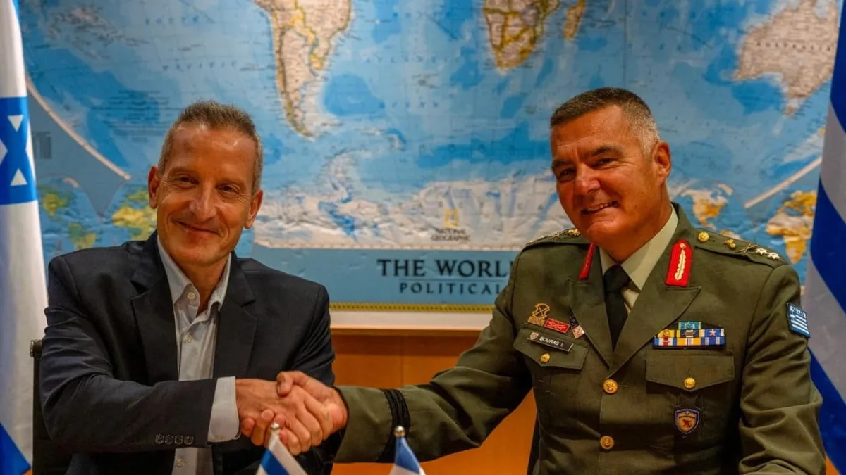 Israel and Greece sign US$3.5 billion defence deal, largest ever between the 2