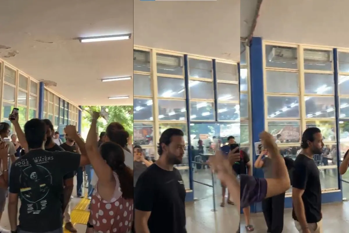 Vídeo: deputado e estudantes se envolvem em confusão durante ato na UFMT