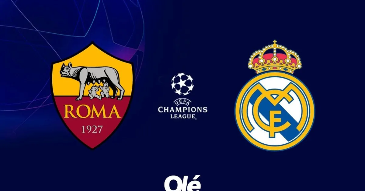 Roma vs. Real Madrid, por la Champions League: hora, cómo ver y probables formaciones