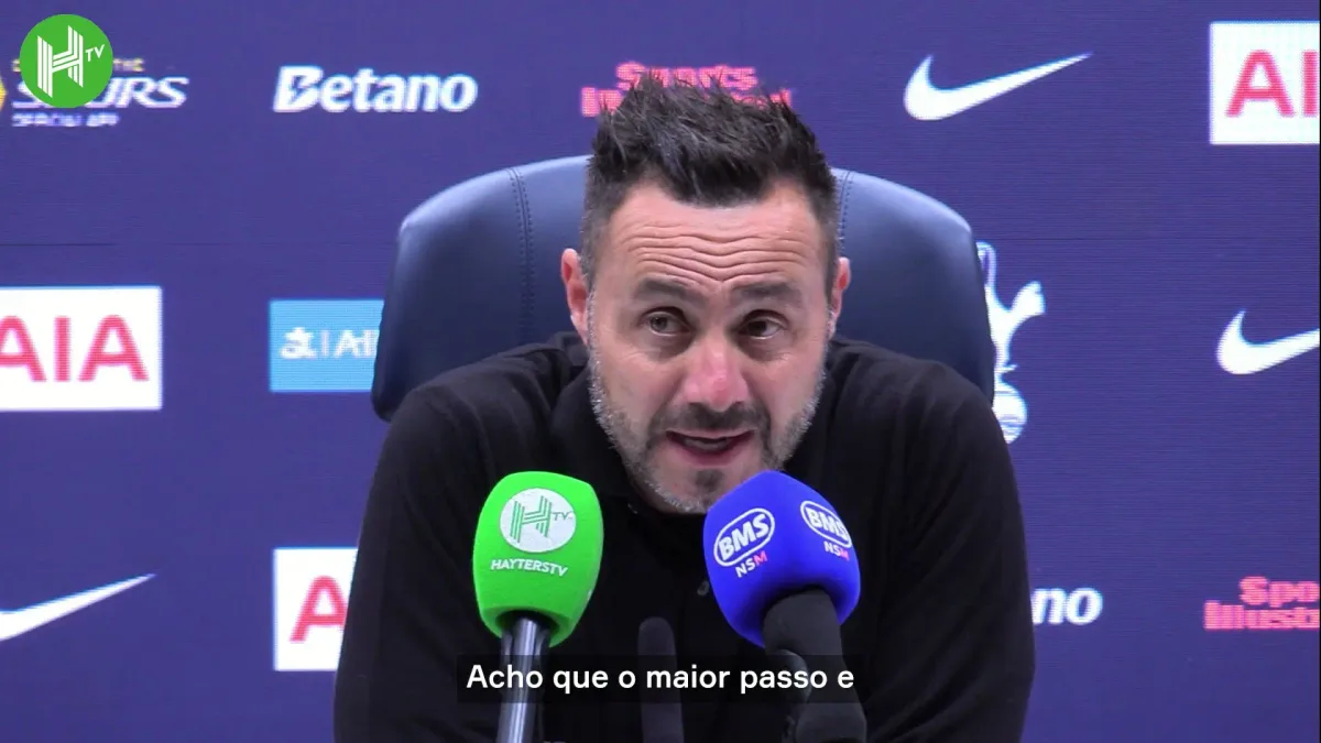 De Zerbi quer mais gols de Sávio e dos pontas do Tottenham
