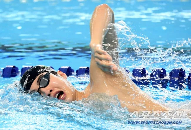 "판잔러 나와!" '黃金스프린터' 황선우X김영범 자유형100m 전체 2-3위! 가볍게 결선행![아이치-나고야아시안게임]