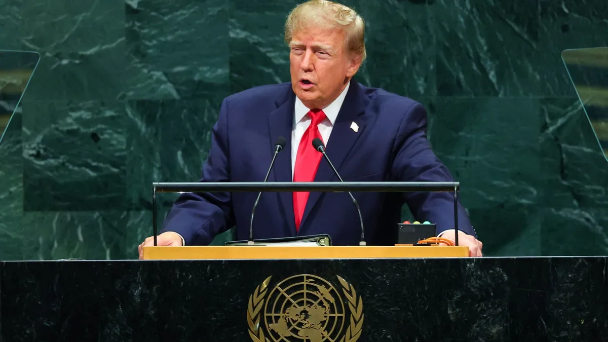 Watch: Trump speaks at UN General Assembly