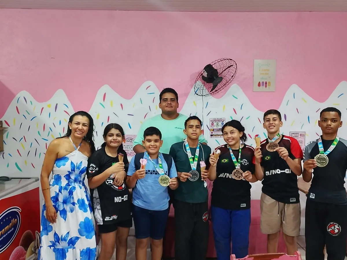 Atletas de projeto da Vila Nova Colina conquistam sete medalhas no Campeonato Roraimense de Jiu-Jitsu