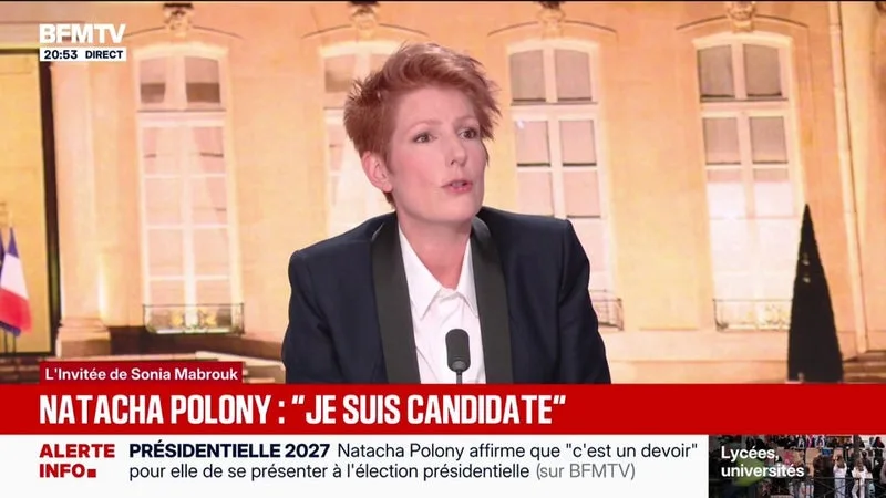"Il faut recréer de la richesse en urgence" selon Natacha Polony, candidate à l'élection présidentielle