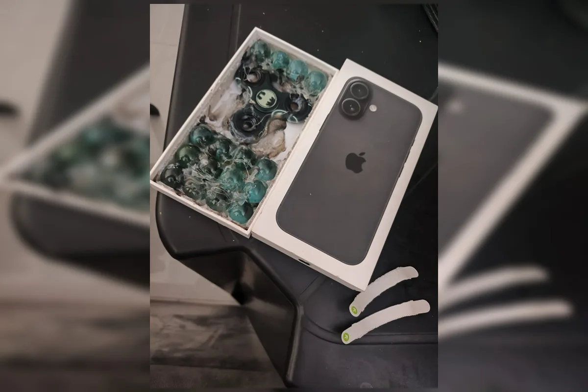 Cliente compra Iphone de quase R$ 5 mil e recebe bolinhas de gude no DF