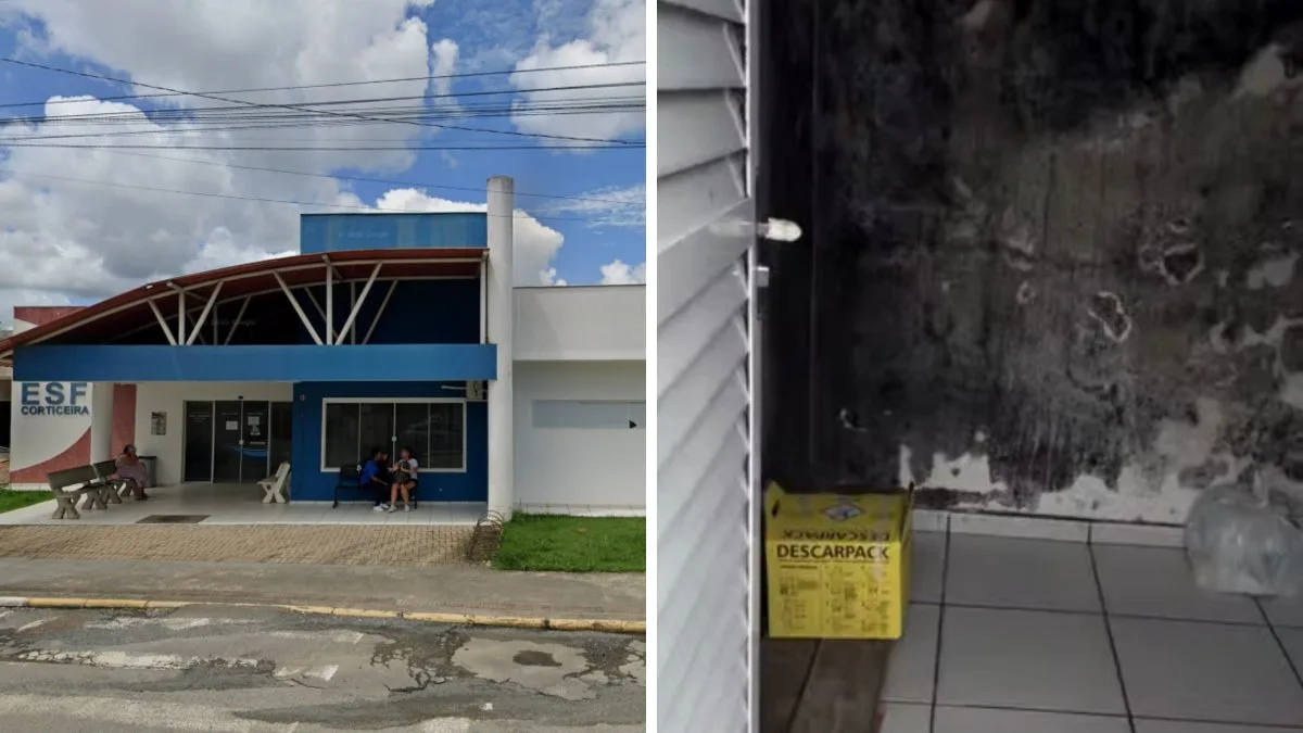 ‘Insalubridade’: denúncia expõe mofo e condições precárias em posto de saúde de SC