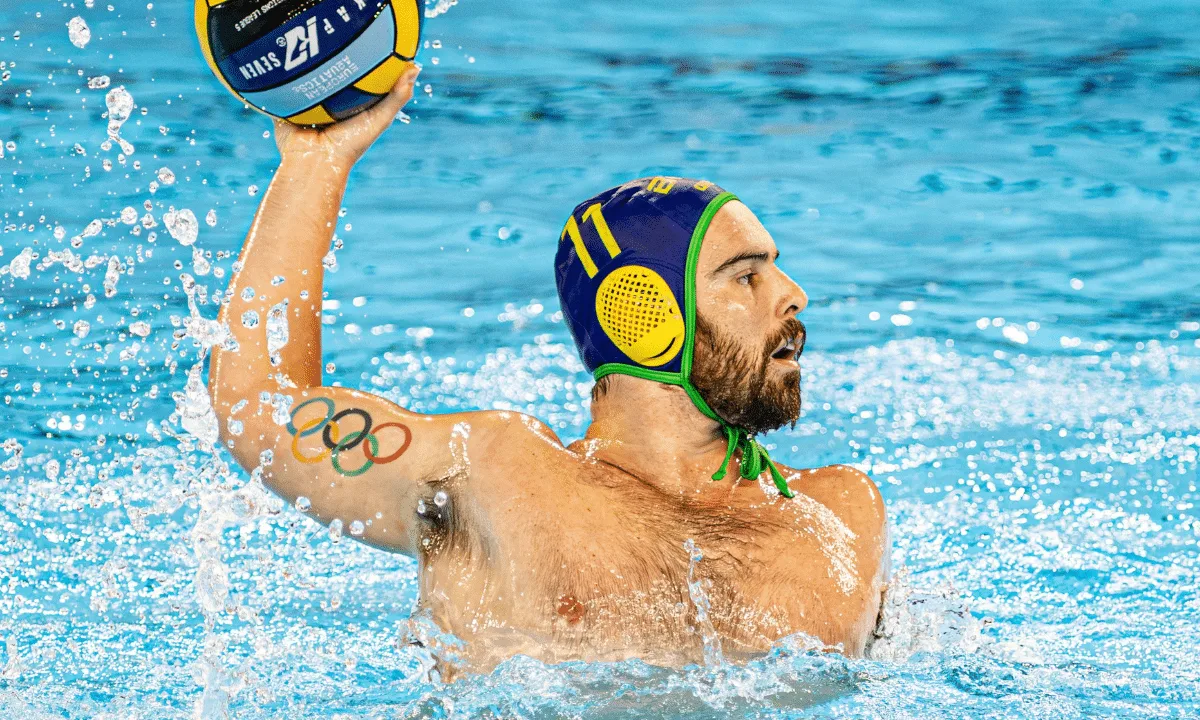 Seleções de polo aquático mantém liderança no Sul-Americano
