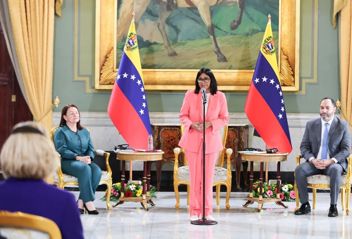 Régimen de Delcy firmó acuerdo con empresas de tres países para explotar gas del Campo Loran