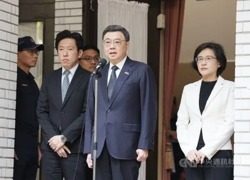 줘룽타이 대만 총리 "中 패권이 전 세계 반감 불러"