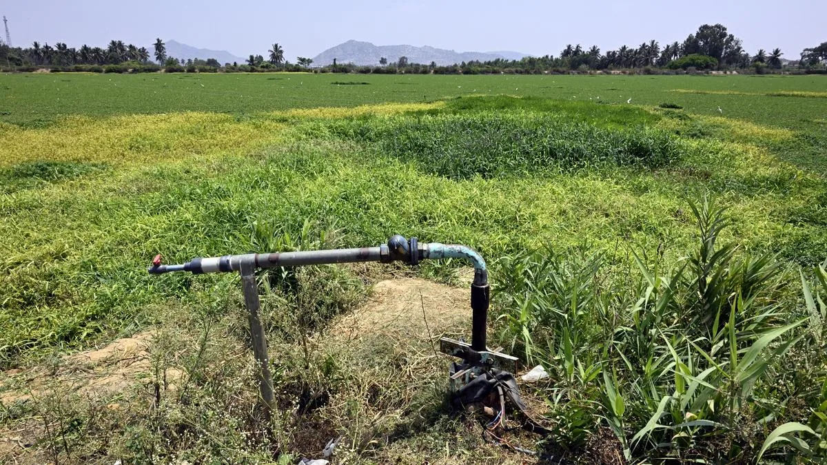 14 lakh groundwater irrigation sources identified in Karnataka