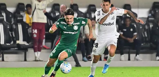 Palmeiras empilha gols perdidos e só empata com Santos, mas vai à semifinal