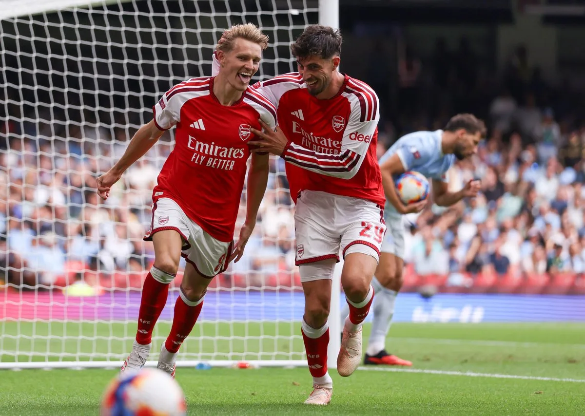 Arsenal 3-0 Man City: Gunners breeze to Community Shield victory in statement start to new campaign