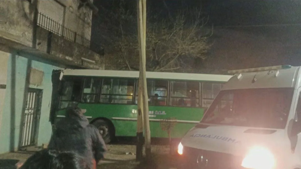 Un colectivero murió tras chocar contra una casa en Temperley
