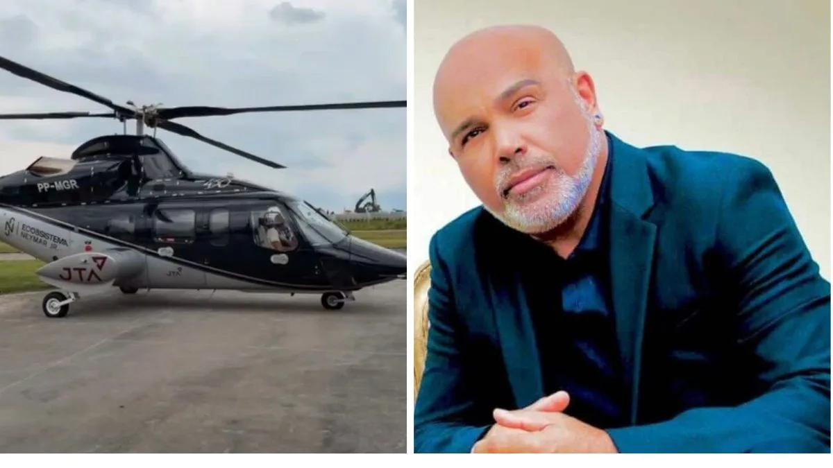 EXCLUSIVO: aparelho utilizado pelo piloto de helicóptero que levava Rick, da dupla com Renner, apresentou atividades durante a madrugada