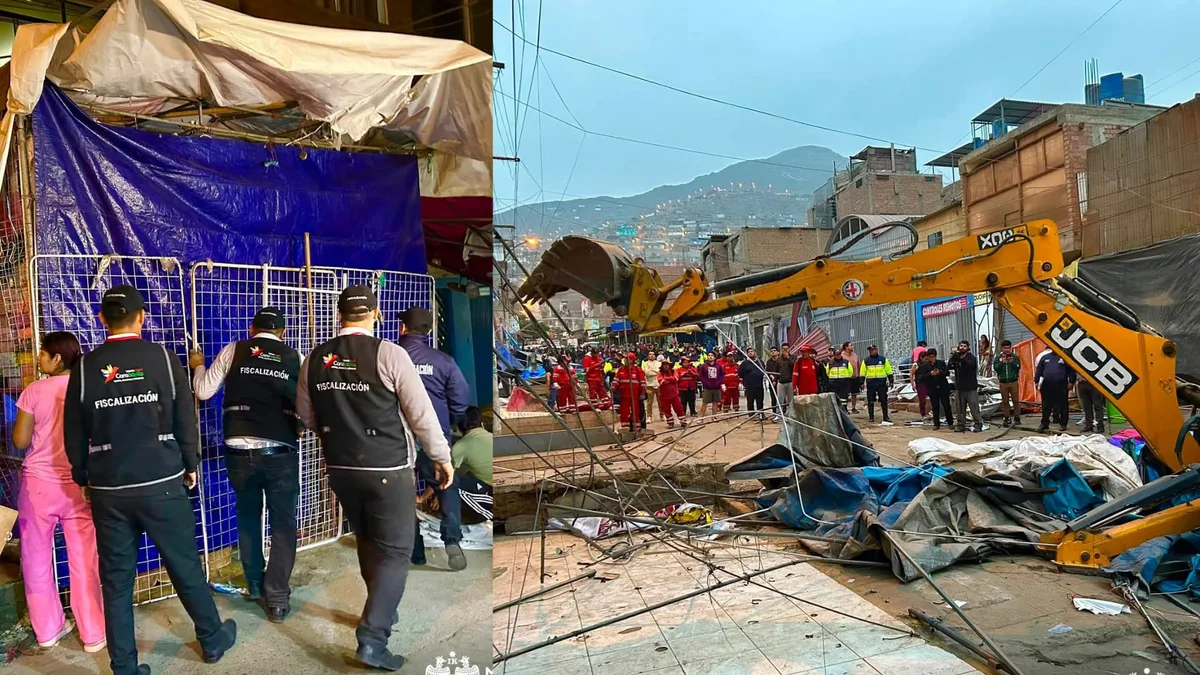Desalojo en el mercado La Cumbre en Carabayllo: comerciantes denuncian que no fueron notificados