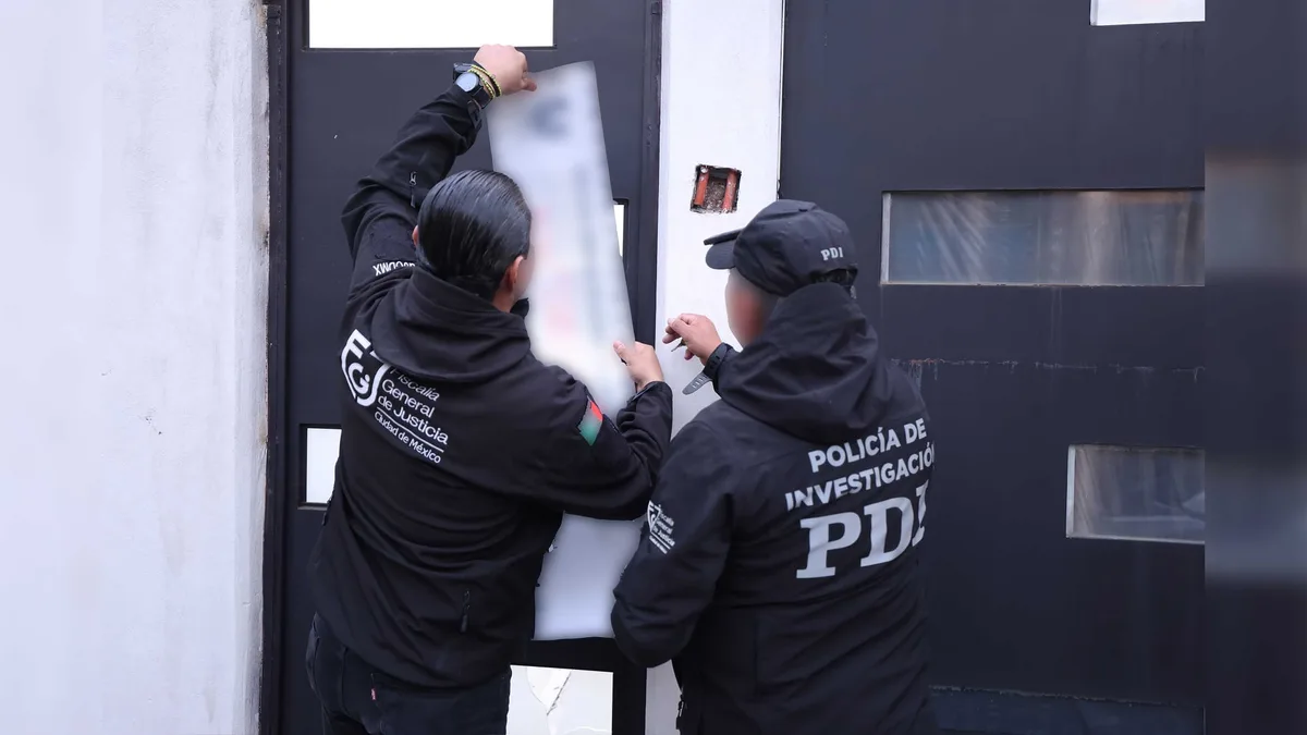 Fiscalía CDMX aseguró ocho inmuebles en una jornada, uno vinculado al grupo armado “Los Tanzanios”