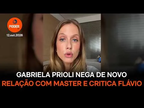Gabriela Prioli nega de novo relação com Master e critica Flávio