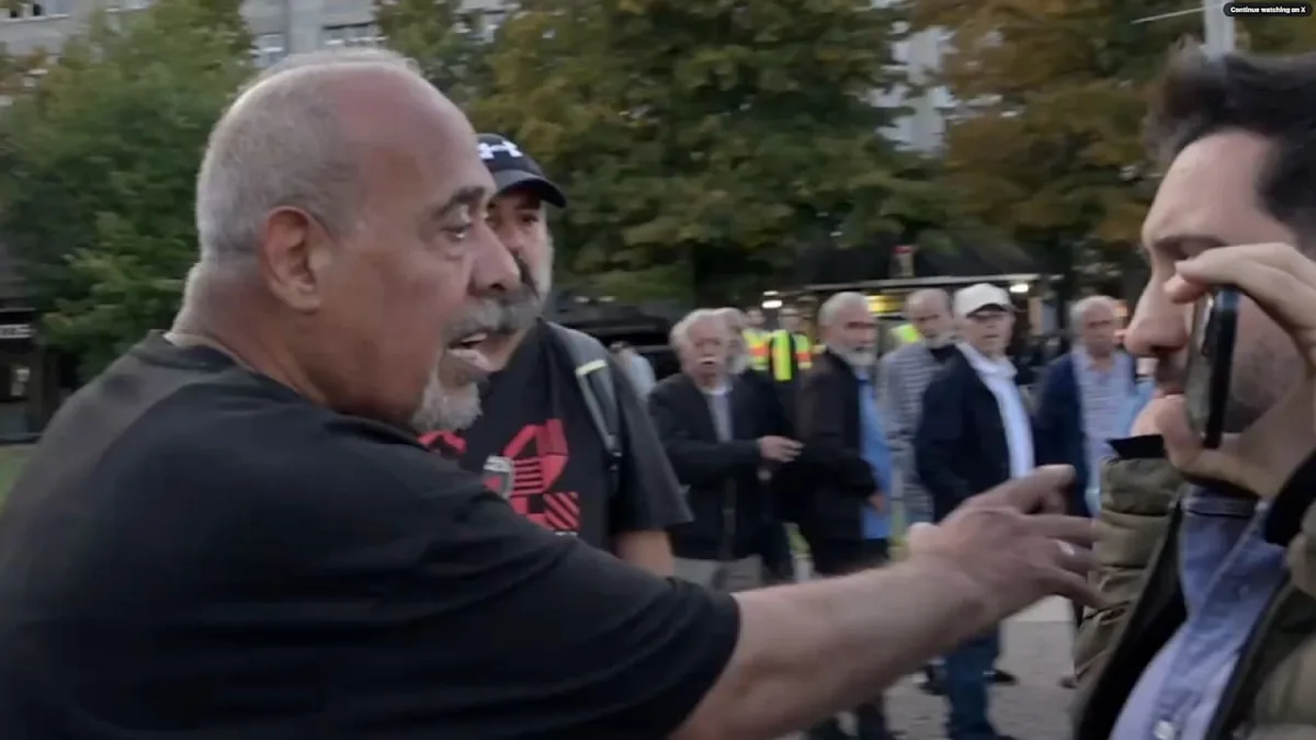 Er fragte Ibrahim nach dem Linken-Wahlsieg - Terror-Unterstützer greifen BILD-Reporter an
