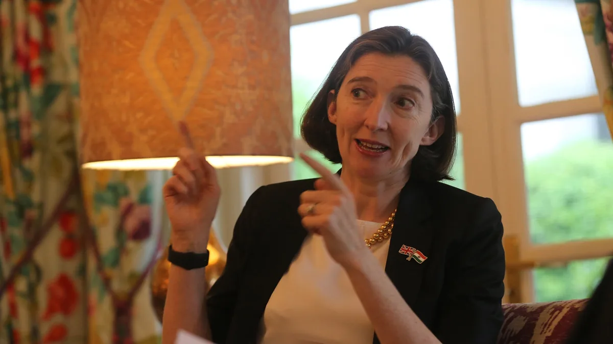 Keen on Make-in-India in defence, aerospace: Outgoing UK envoy Lindy Cameron