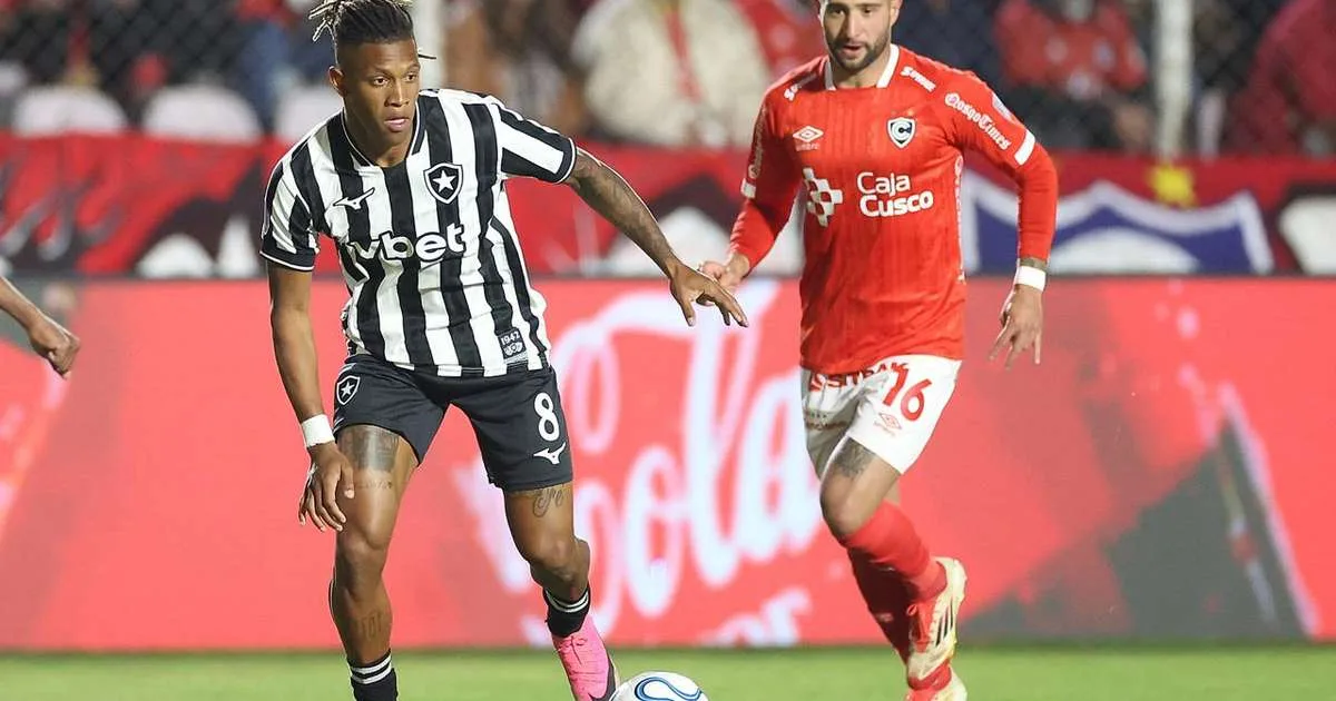 Em noite irreconhecível, Botafogo é goleado por Cienciano pela Sul-Americana