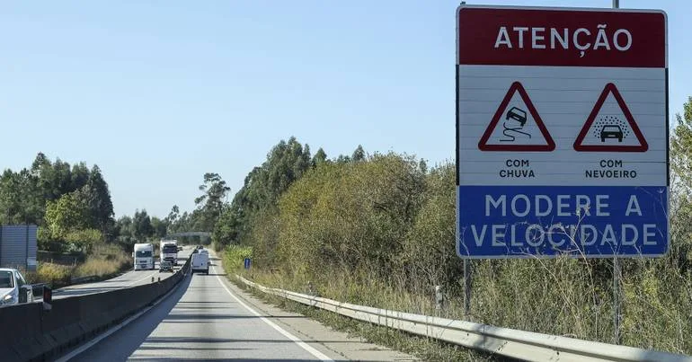 Mau tempo cancela cortes nocturnos no IP3 em Tondela