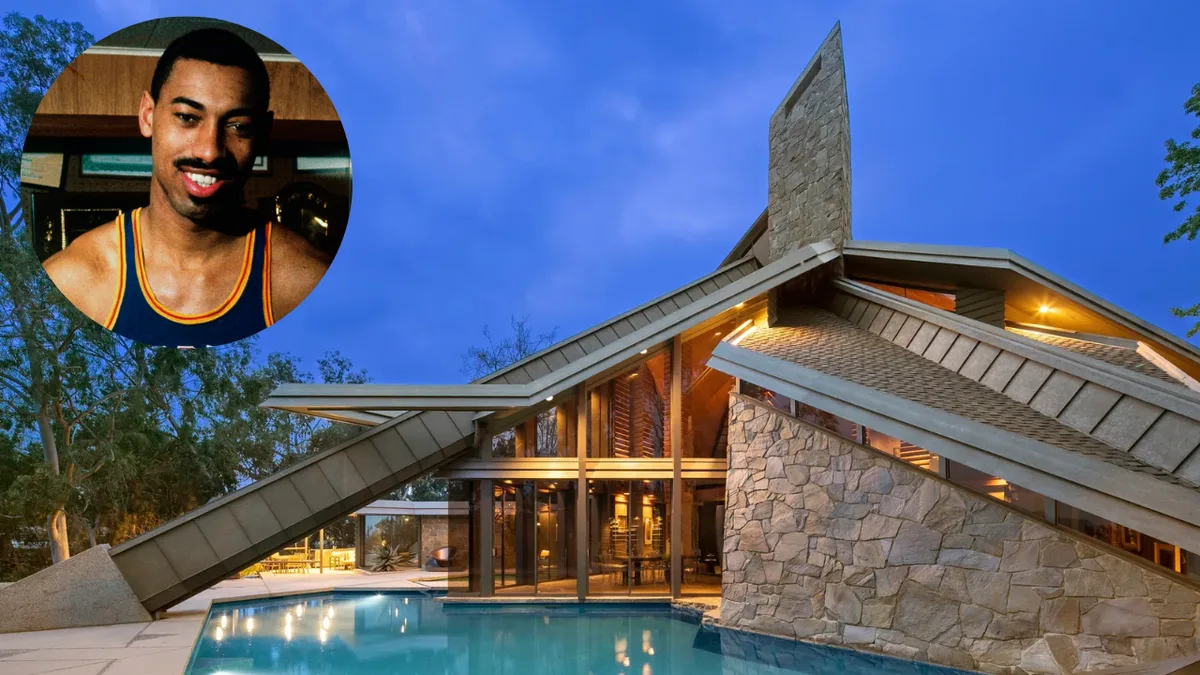 Wilt Chamberlain’s 1971 Bel-Air estate sold for $9.7M after a 5-year overhaul & $19M listing