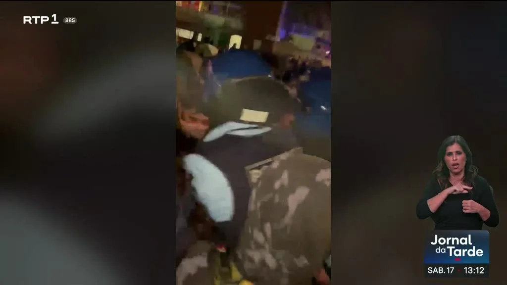 Vídeo mostra momentos que antecederam carga policial no Porto