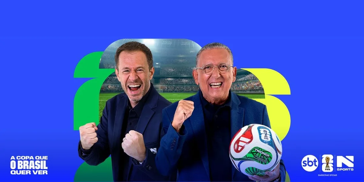 Triangulação SBT, N Sports e Galvão Bueno na Copa do Mundo vai parar na Justiça