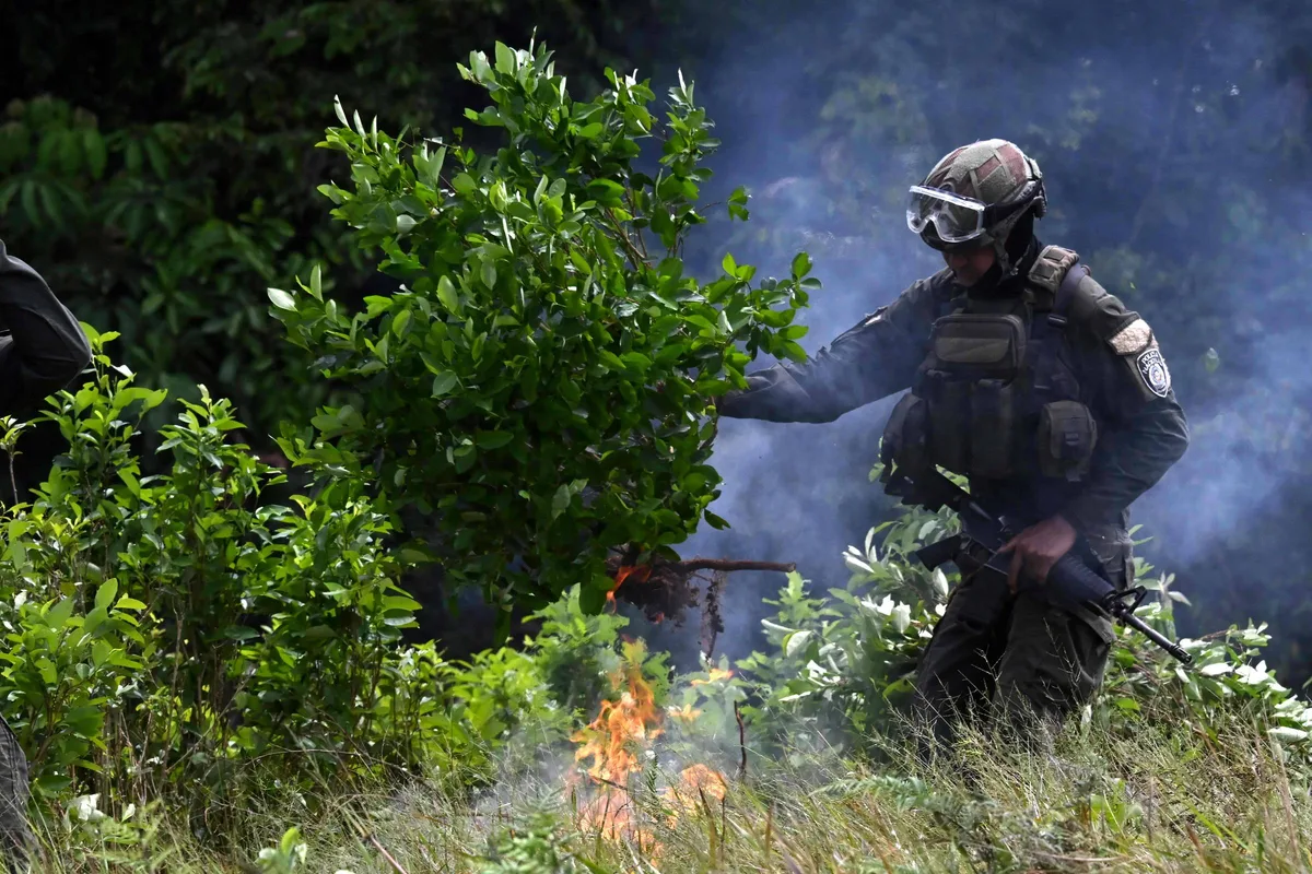 EUA e Colômbia vão realizar ações militares conjuntas em luta antidrogas