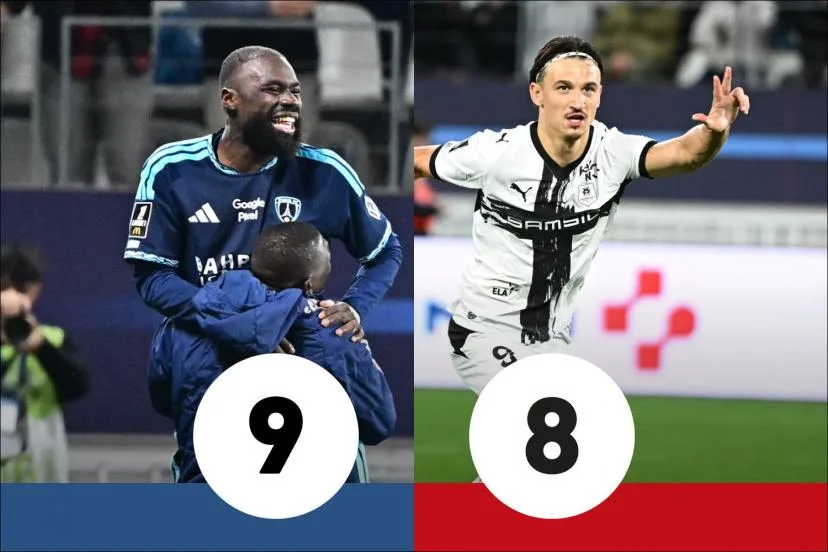 Les notes de Paris FC-Rennes : Sinayoko-Lepaul, duel au sommet