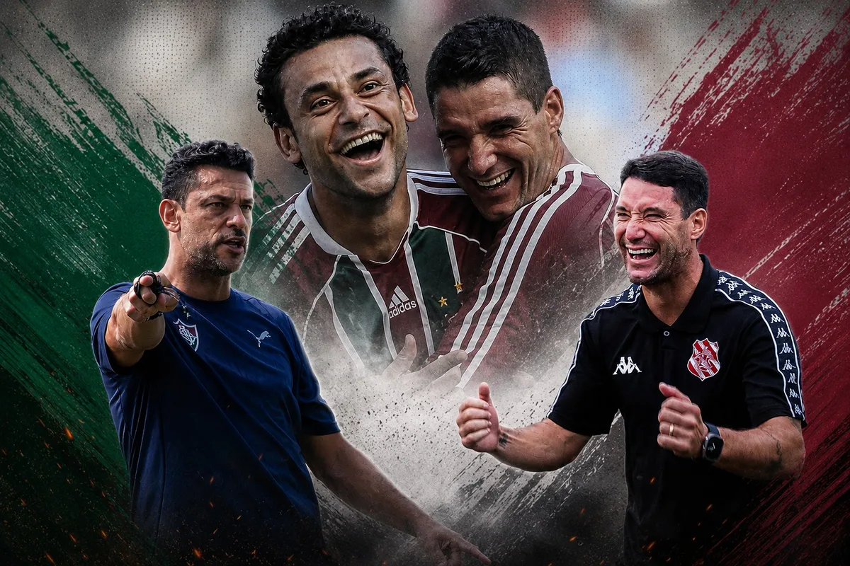 Amigos no Fluminense e rivais como técnicos, Thiago Neves e Fred duelam no Carioca sub-20