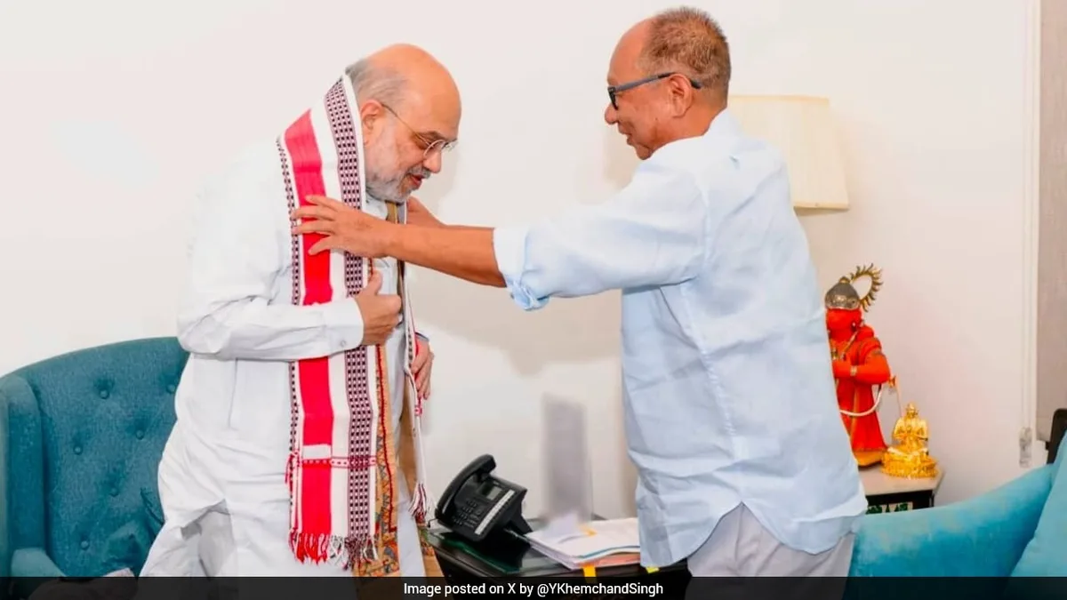 Amit Shah To Visit Manipur In October Amid NRC-Census Push