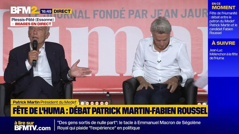 Carburants: "M. Pouyanné est un patriote", lance Patrick Martin, président du Medef