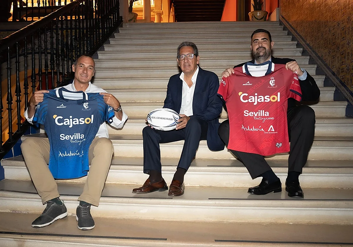 El Real Ciencias Rugby y la Fundación Cajasol seguirán caminando de la mano