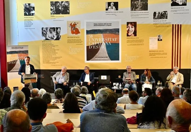 El Govern garantiza el apoyo institucional a la Universitat Catalana d'Estiu