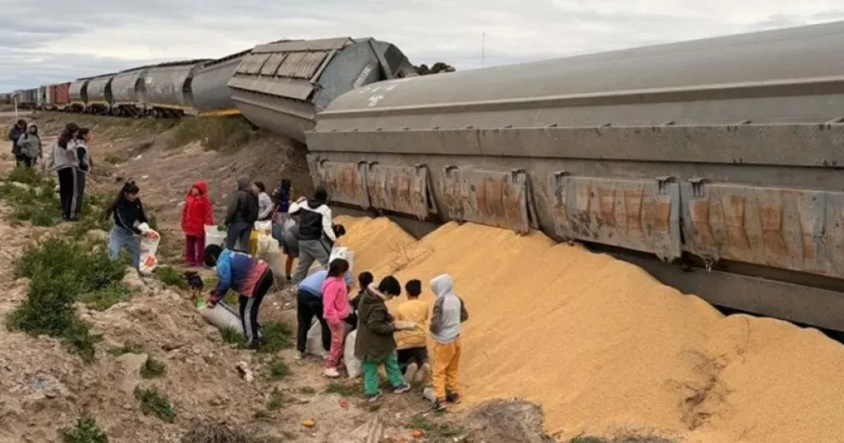 Descarriló un tren de carga en Chichinales: tres vagones bloquearon el acceso a un barrio