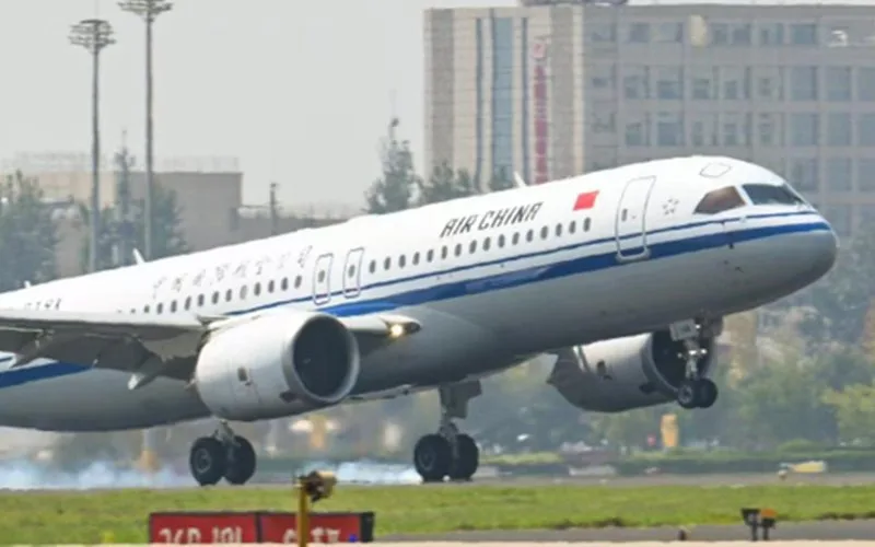 Avião chinês C919 inicia voos internacionais