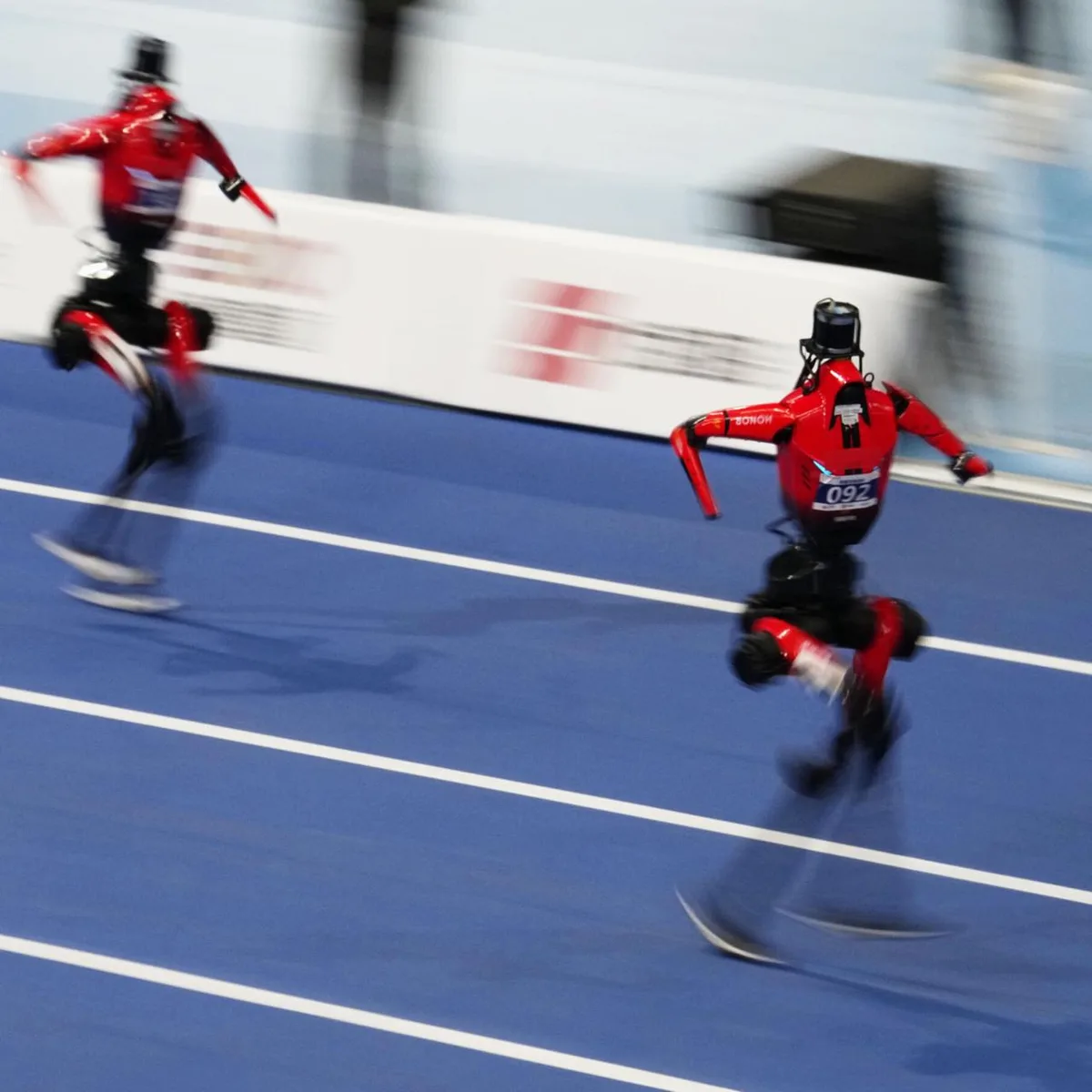 Schneller als Usain Bolt - Roboter aus China unterbietet Weltrekord über 100 Meter