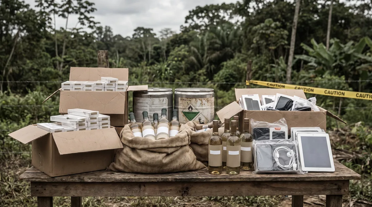 Medicamentos falsificados, oro ilegal y alcohol adulterado completan el mapa del comercio ilícito en Centroamérica