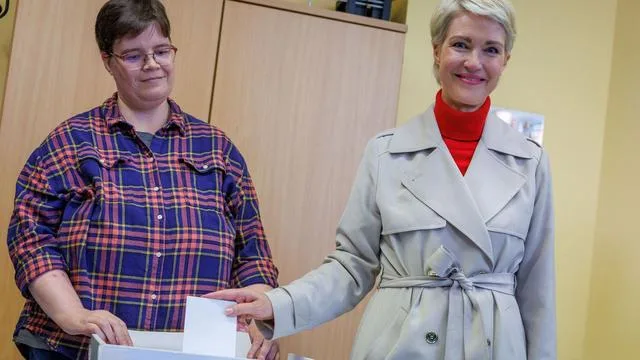 Landtagswahl: Ministerpräsidentin Manuela Schwesig hat in MV abgestimmt