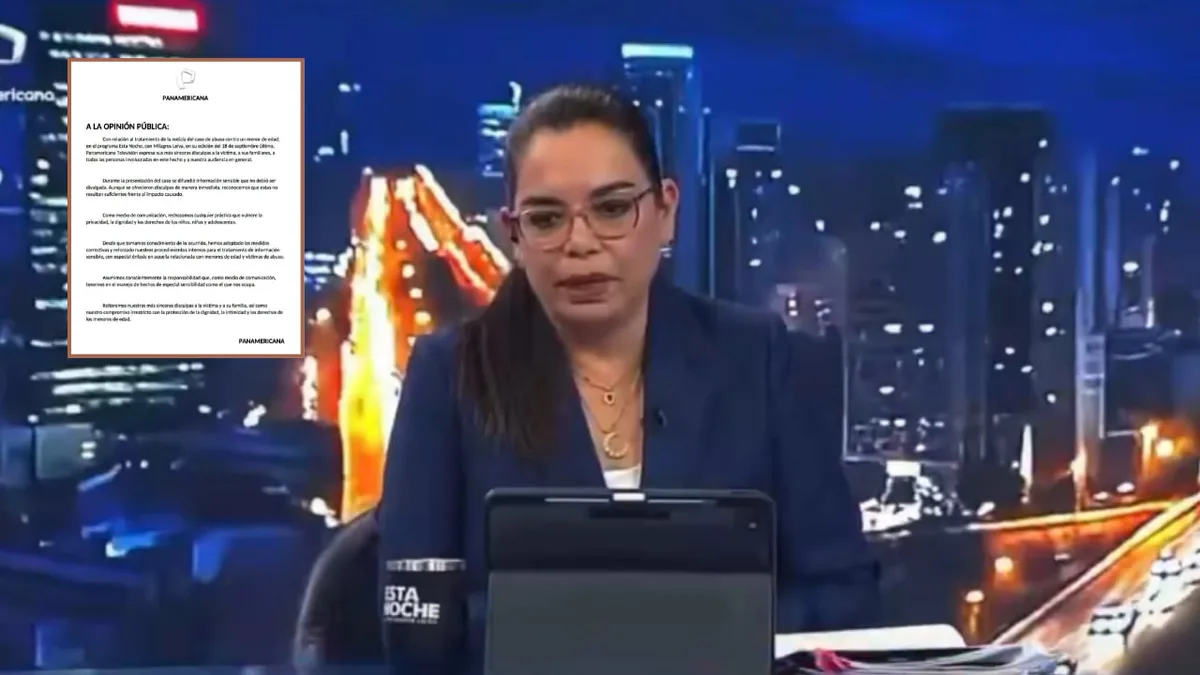 Panamericana TV se disculpa y reconoce el error de Milagros Leiva: usuarios cuestionan el comunicado y exigen su salida