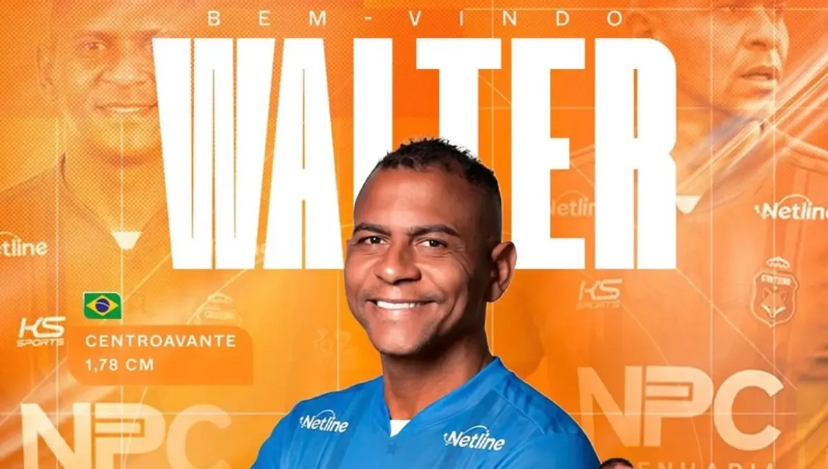 Walter é anunciado pelo Cruzeiro-PB após deixar o Tupy de Jussara